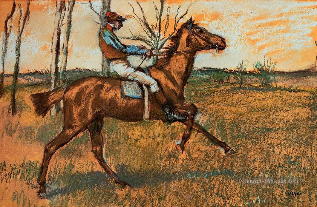 le jockey Edgar Degas Peintures à l'huile